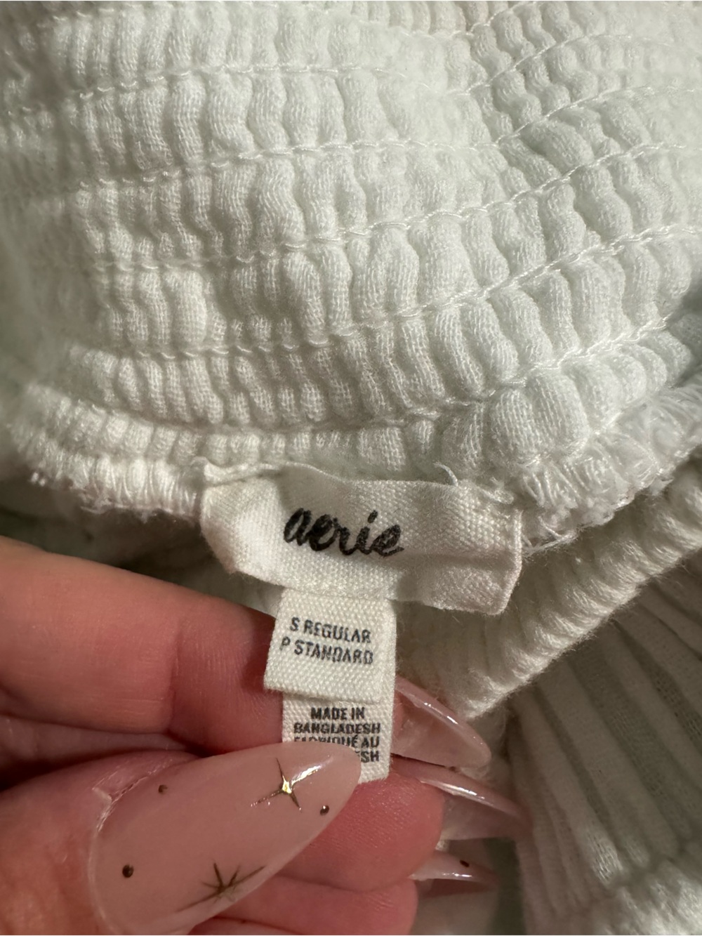 Aerie white linen set - Picture 3 of 5